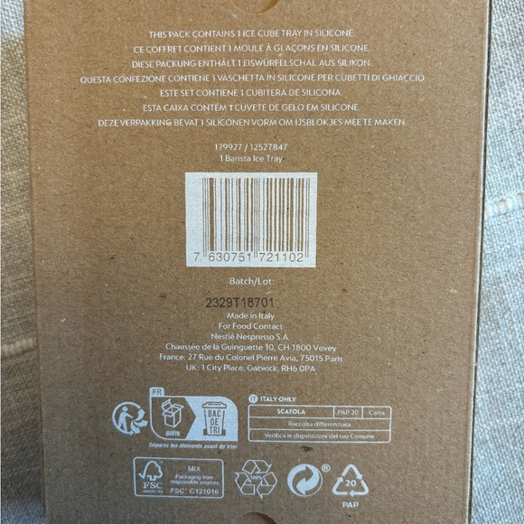 Nespresso barista ice tray - Picture 3 of 3